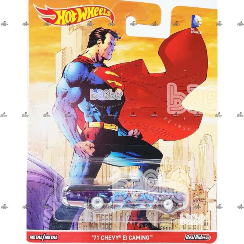 Hot Wheels Exclusive 71 Chevy EL Camino SUPERMAN DC COMICS