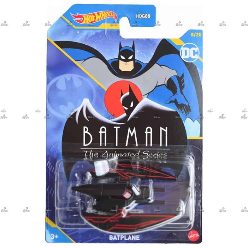 Hot Wheels Exclusive  Batman The Animated Series  BATPLANE