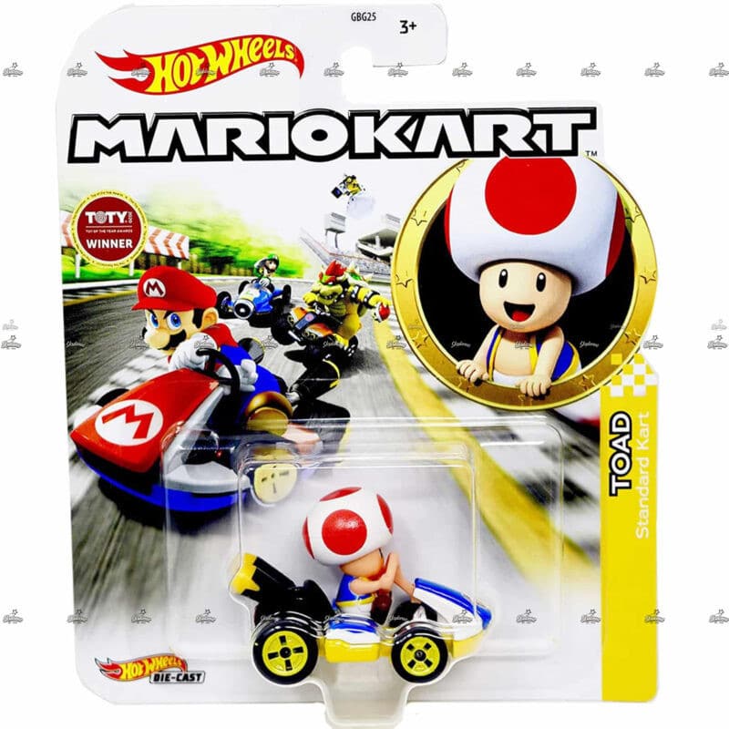 Hot Wheels MarioKart   Toad Standard Kart