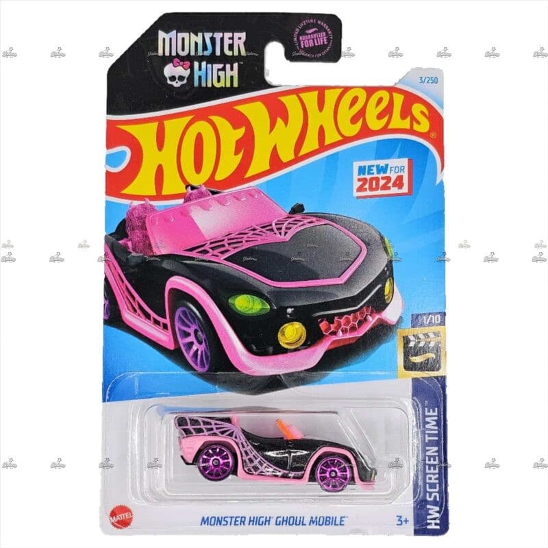 Hot Wheels Monster High Ghoul Mobile   HW SCREEN TIME 1
