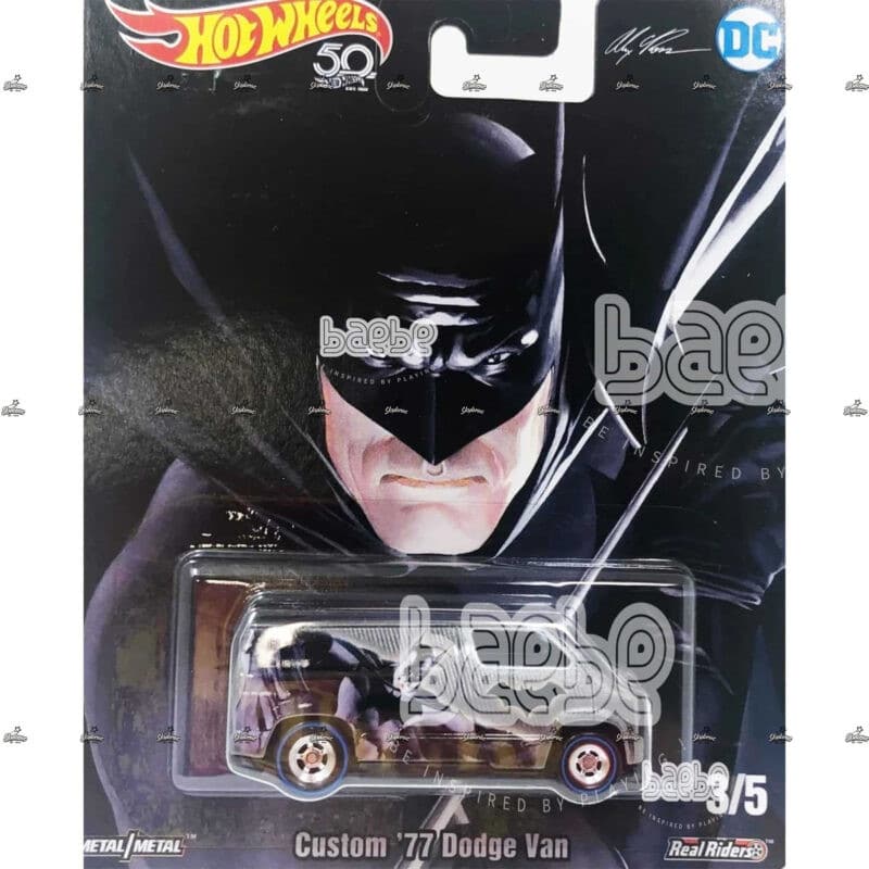 Hot Wheels Premium Custom 77 Dodge Van ANNIVERSARY EDITION DC