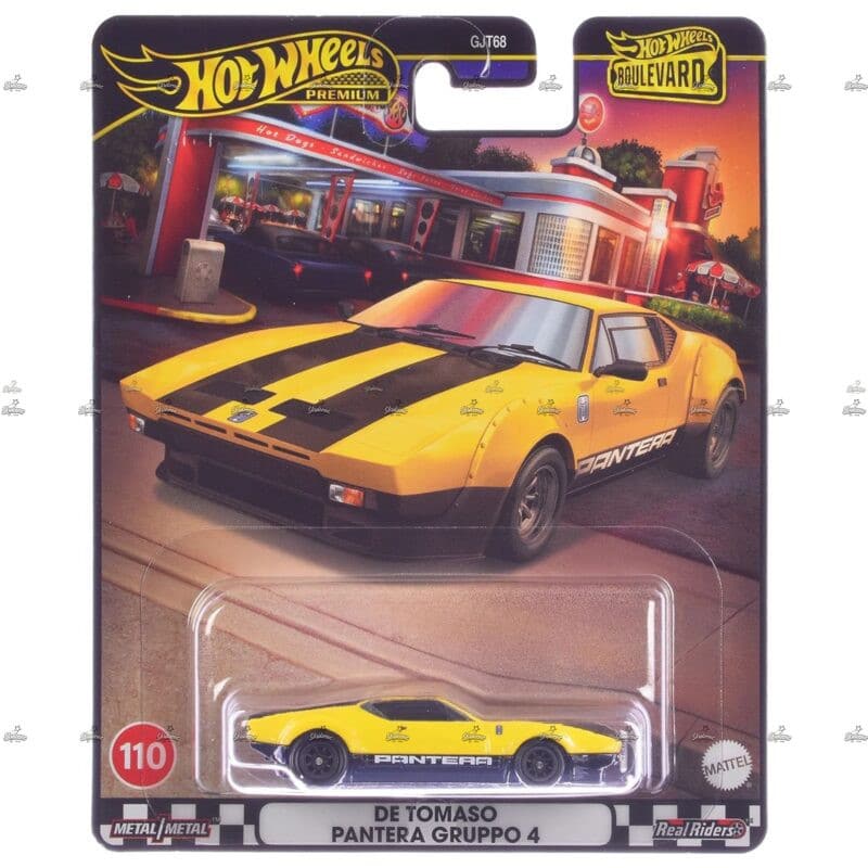 Hot Wheels Premium   De Tomaso Pantera Gruppo 4