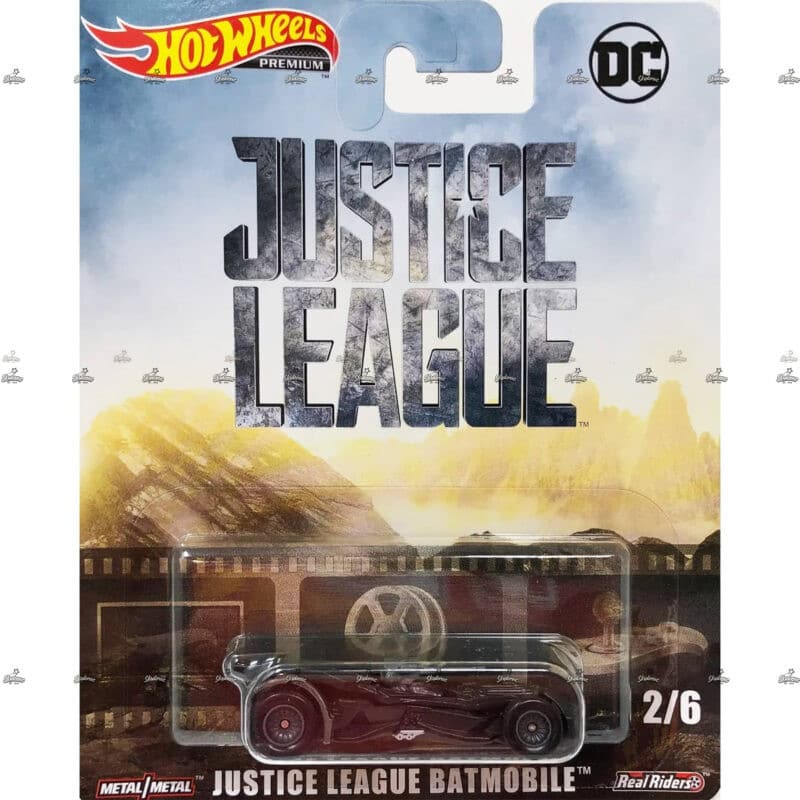 Hot Wheels Premium   Justice League Batmobile