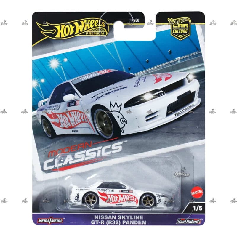Hot Wheels Premium   Nissan Skyline GT R R32 Pandem   MODERN CLASSIC