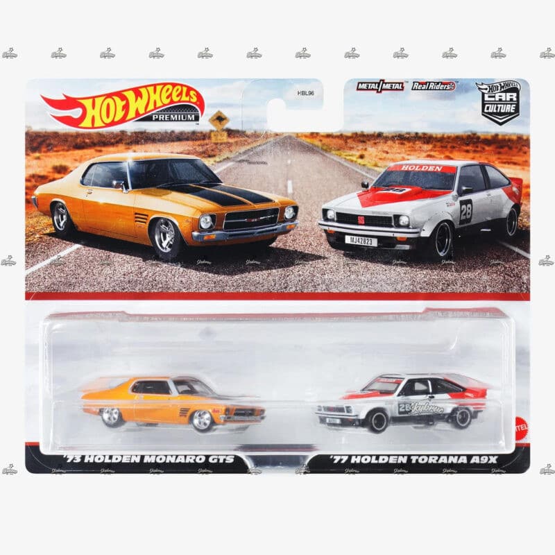 Hot Wheels Premium Pack   73 Holden Monaro GTS 77 Holden Torana A9X