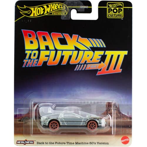 Hot Wheels Premium   Time Machine 50s Version   BACK TO THE FUTURE III