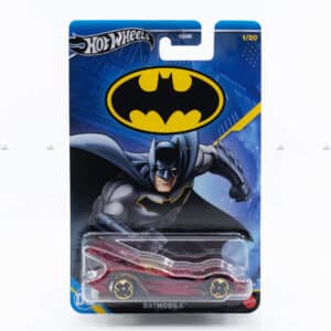 Hot Wheels Silver Batmobile Red THE BATMAN