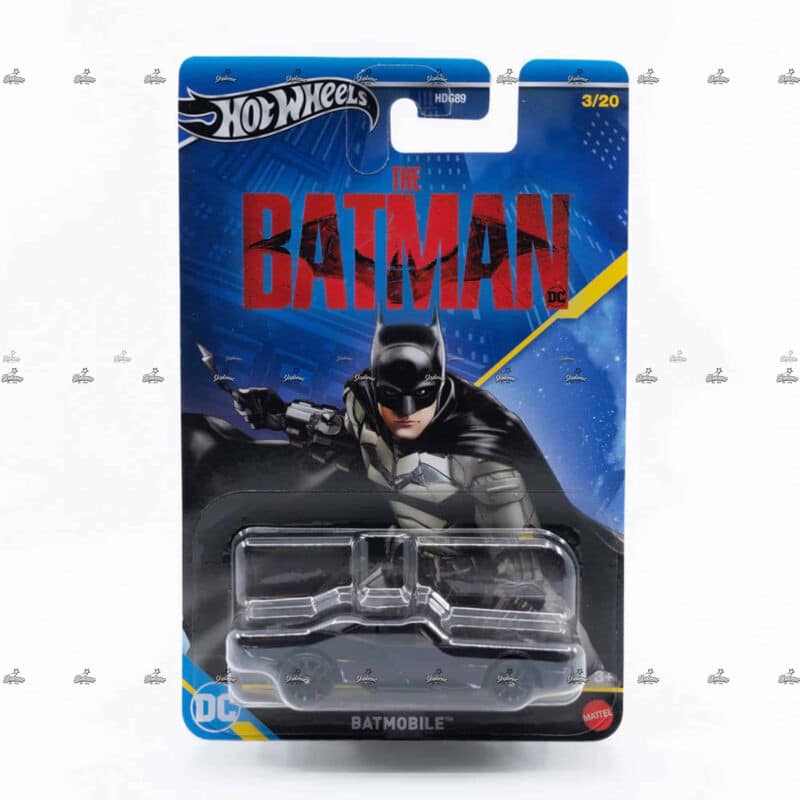 Hot Wheels Silver   Batmobile   THE BATMAN