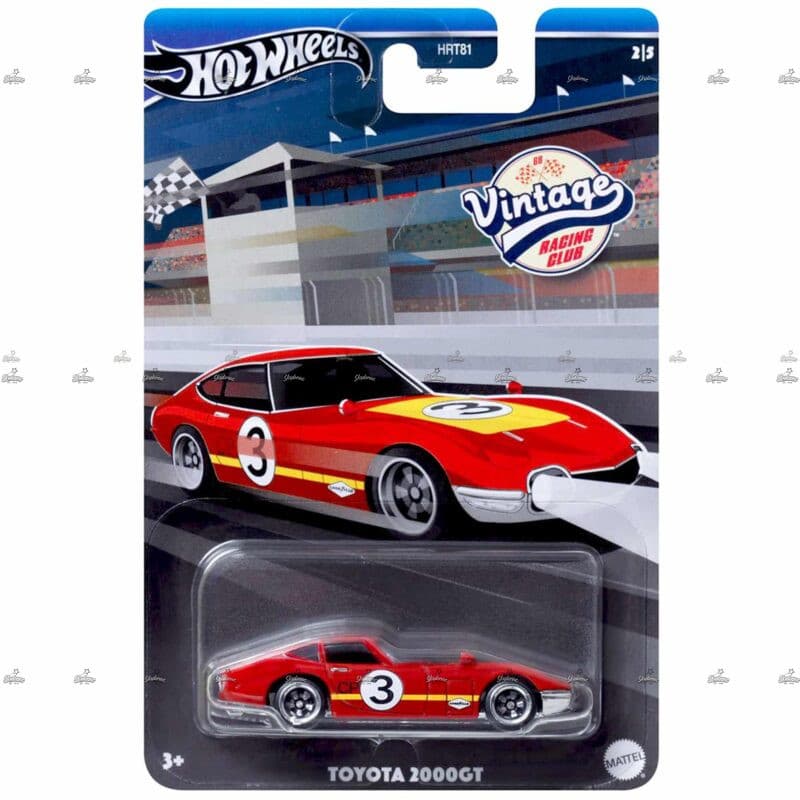 Hot Wheels Silver Series   Toyota 2000GT   VINTAGE RACING CLUB