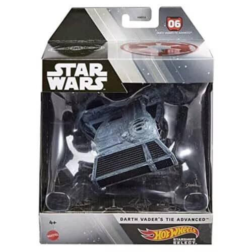 Hot Wheels Starships Select   Darth Vaders Tie Advanced   Star Wars
