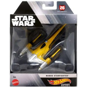 Hot Wheels Starships Select Naboo Star Fighter Star Wars 1