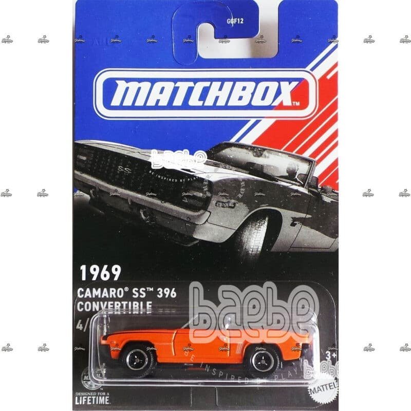 Matchbox 1969 Camaro SS 396 Convertible 1