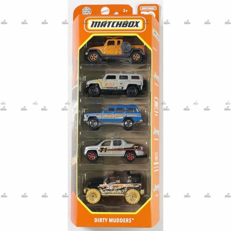 Matchbox Car Set   DIRTY MUDDERS