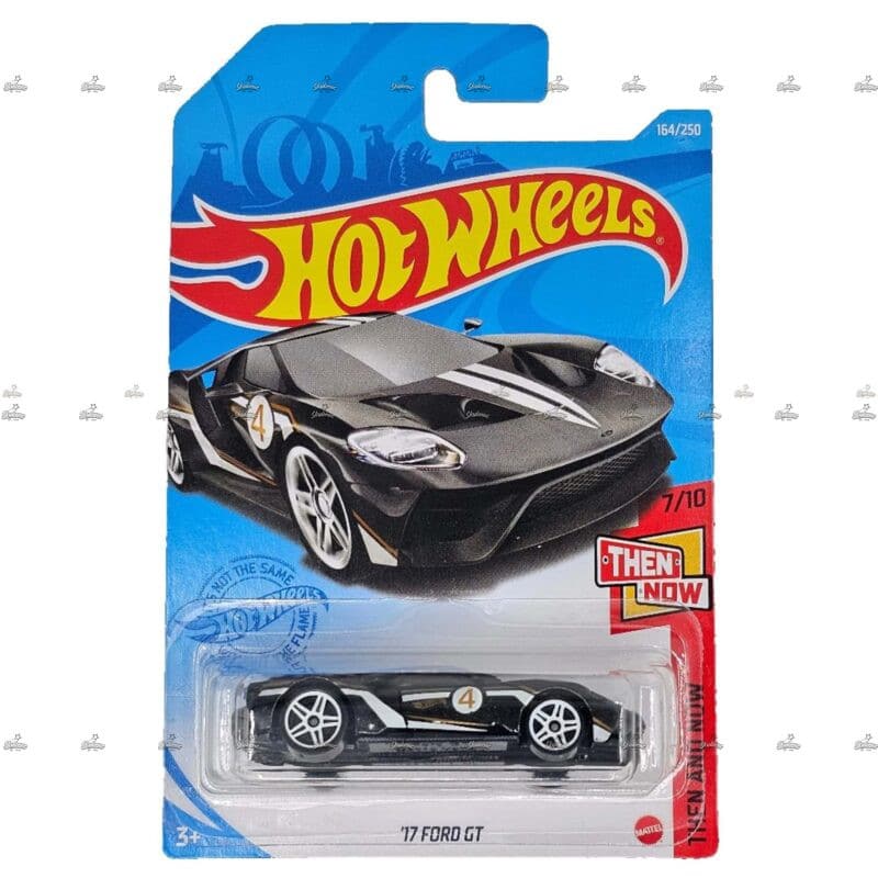Hot Wheels 17 Ford GT THEN AND NOW