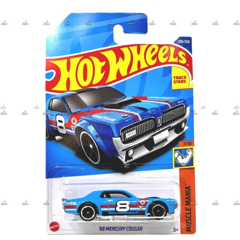 Hot Wheels 68 Mercury Cougar MUSCLE MANIA