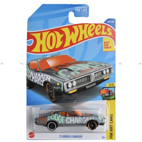 Hot Wheels 71 Dodge Charger HW ART CARS