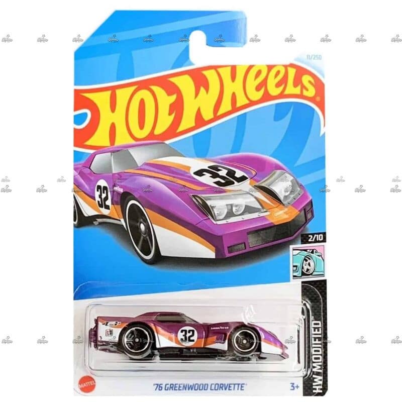 Hot Wheels 76 Greenwood Corvette HW MODIFIED