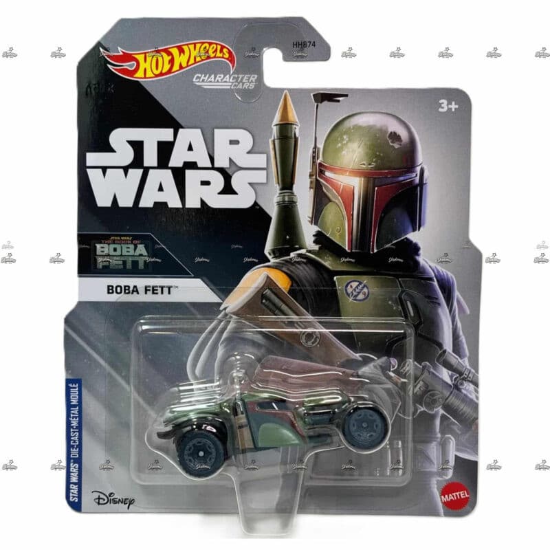 Hot Wheels Character Cars   Boba Fett   STAR WARS