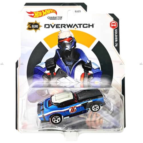 Hot Wheels Character Cars   Soldier 76   OVERWATCH