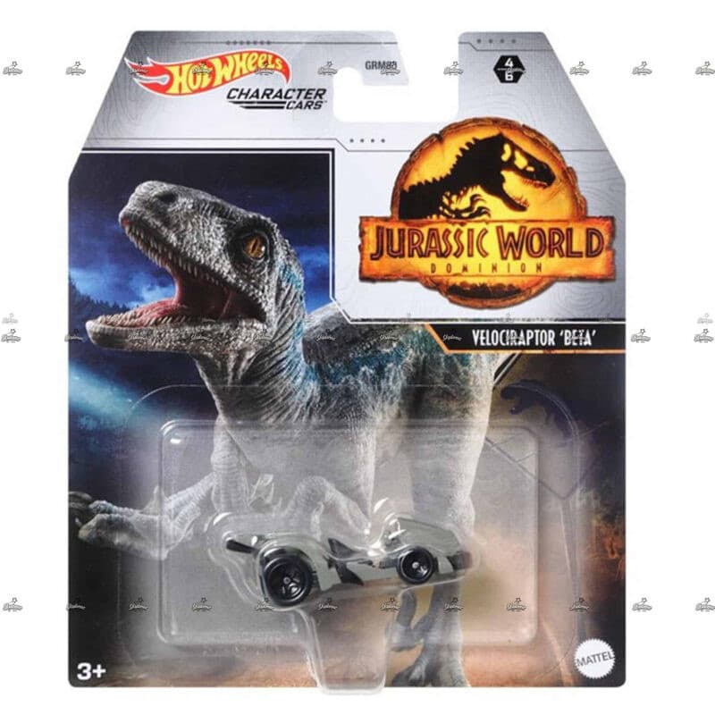 Hot Wheels Character Cars   Velociraptor Beta  JURASSIC WORLD