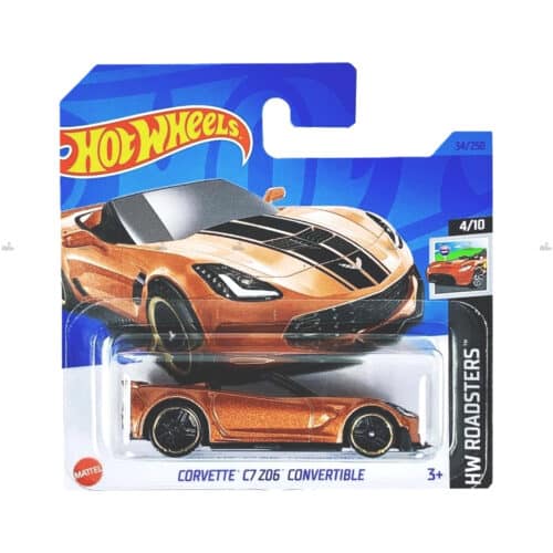 Hot Wheels Corvette C7 Z06 Convertible HW ROADSTERS