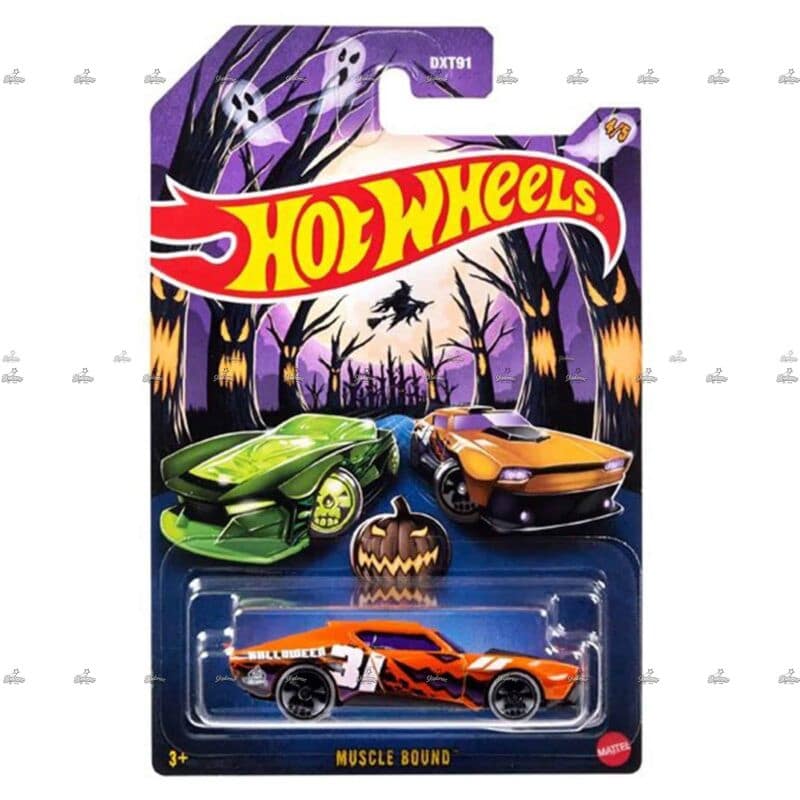 Hot Wheels Exclusive   Muscle Bound  Halloween Edition