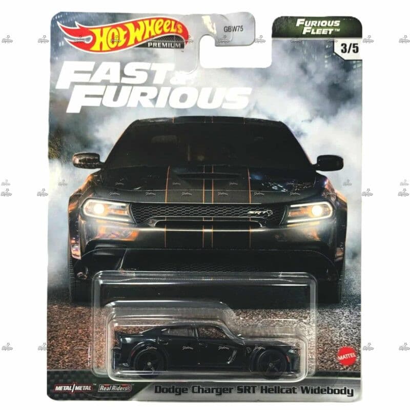 Hot Wheels Premium   Dodge Charger SRT Hellcat Widebody   FAST AND FURIOUS  FURIOUS FLEET