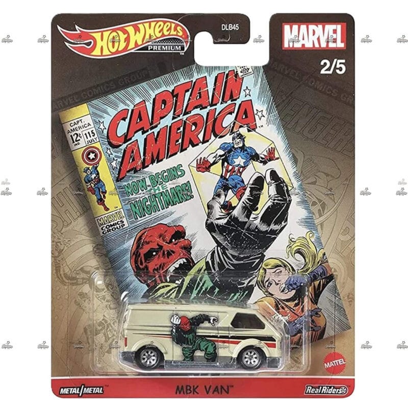 Hot Wheels Premium   MBK Van   MARVEL