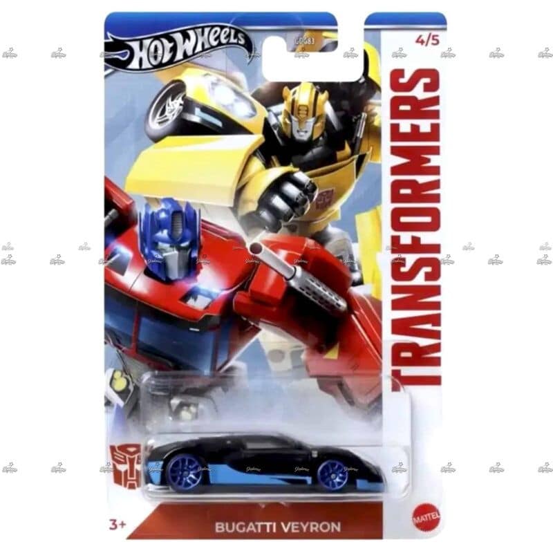 Hot Wheels Silver Series   Bugatti Veyron   TRANSFORMERS