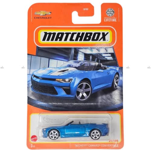 Matchbox 16 Chevy Camaro Convertible