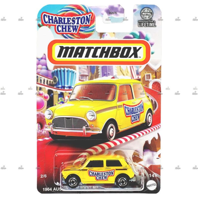Matchbox Exclusive 1964 Austin Mini Cooper Charleston Chew1