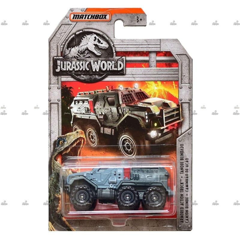 Matchbox (Exclusive) Jurassic World Edition Armored Action Truck