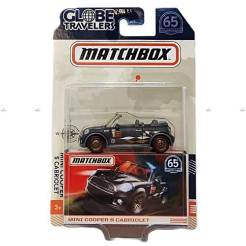 Matchbox Mini Cooper S Cabriolet GLOBE TRAVELERS1