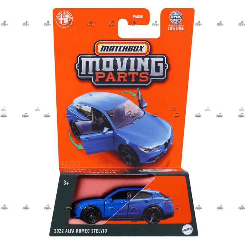 Matchbox Moving Parts   2022 Alfa Romeo Stelvio