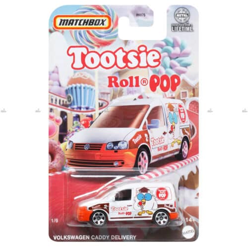 Matchbox Volkswagen Caddy Delivery Tootsie Roll Pop1