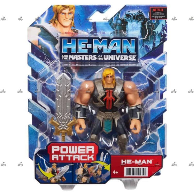 Mattel   HE  MAN Power Attack   HE  MAN AND THE MASTERS OF THE UNIVERSE ACTION FIGURE