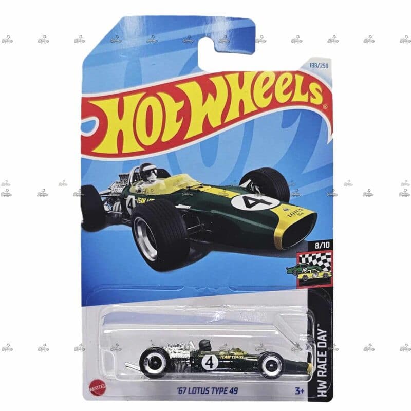 Hot Wheels 67 Lotus Type 49 HW RACE DAY