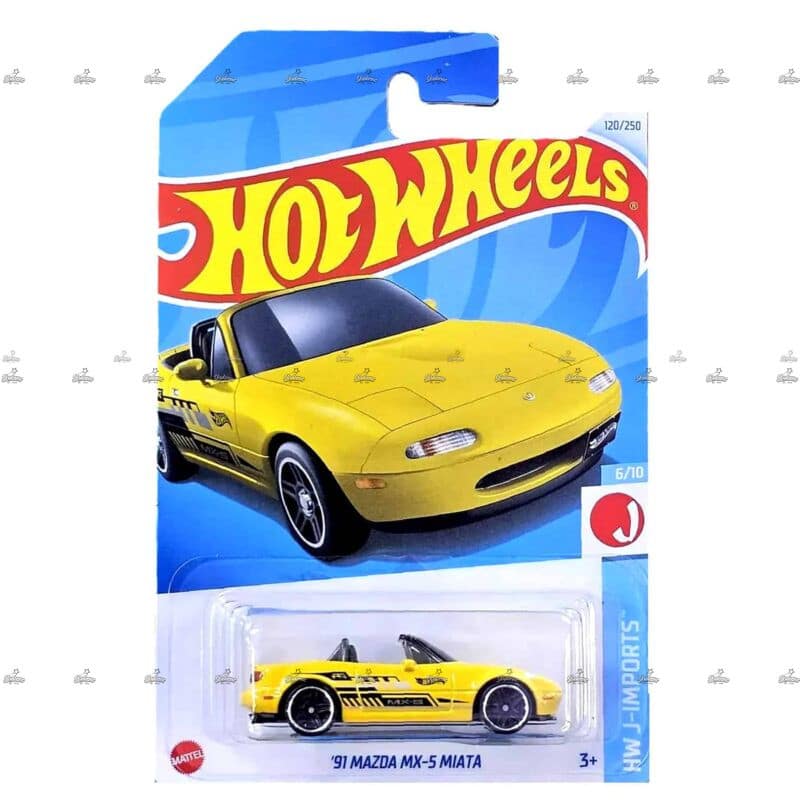 Hot Wheels   91 Mazda MX 5 Miata  HW J IMPORTS