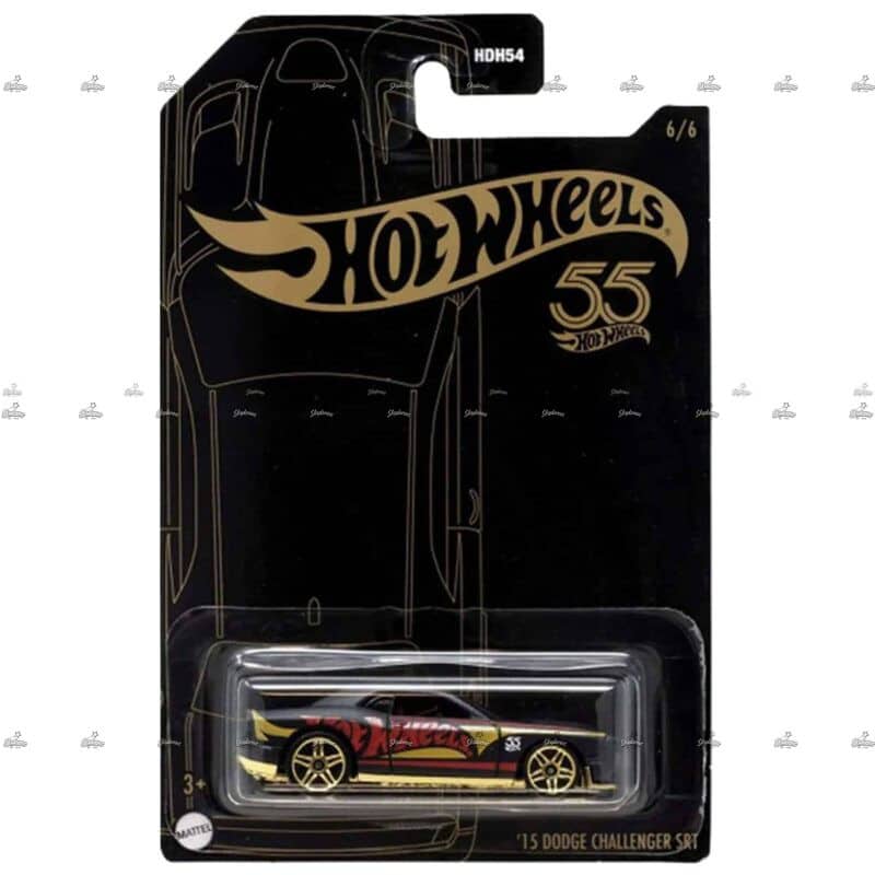 Hot Wheels Exclusive   15 Dodge Challenger SRT   ANNIVERSARY EDITION