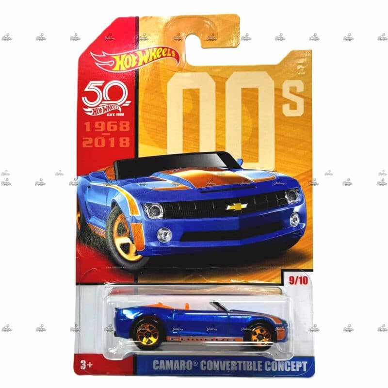 Hot Wheels Exclusive   Camaro Convertible Concept   ANNIVERSARY EDITION