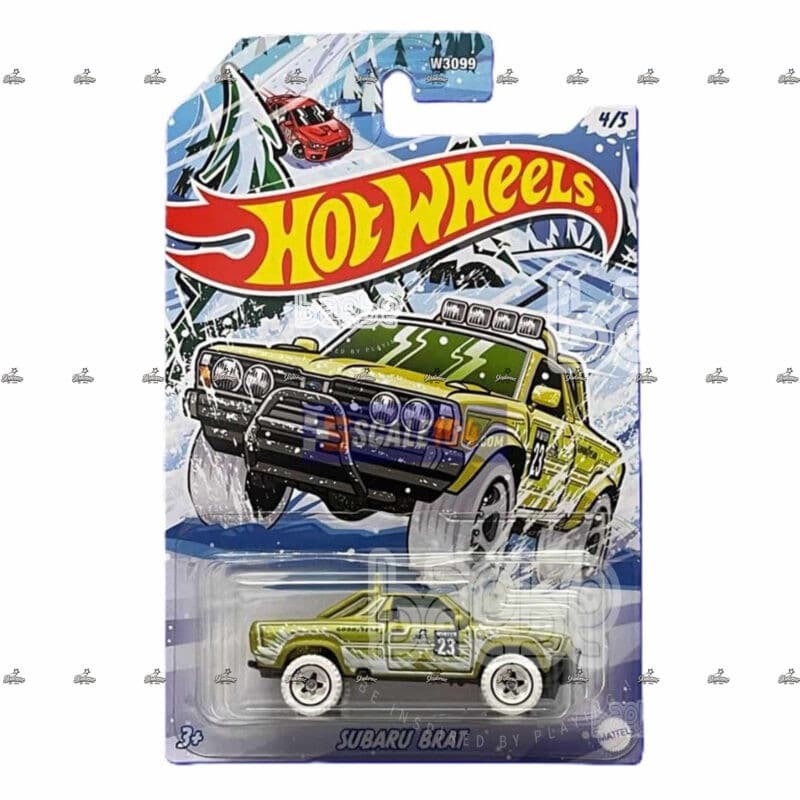 Hot Wheels Exclusive Subaru Brat CHRISTMAS EDITION