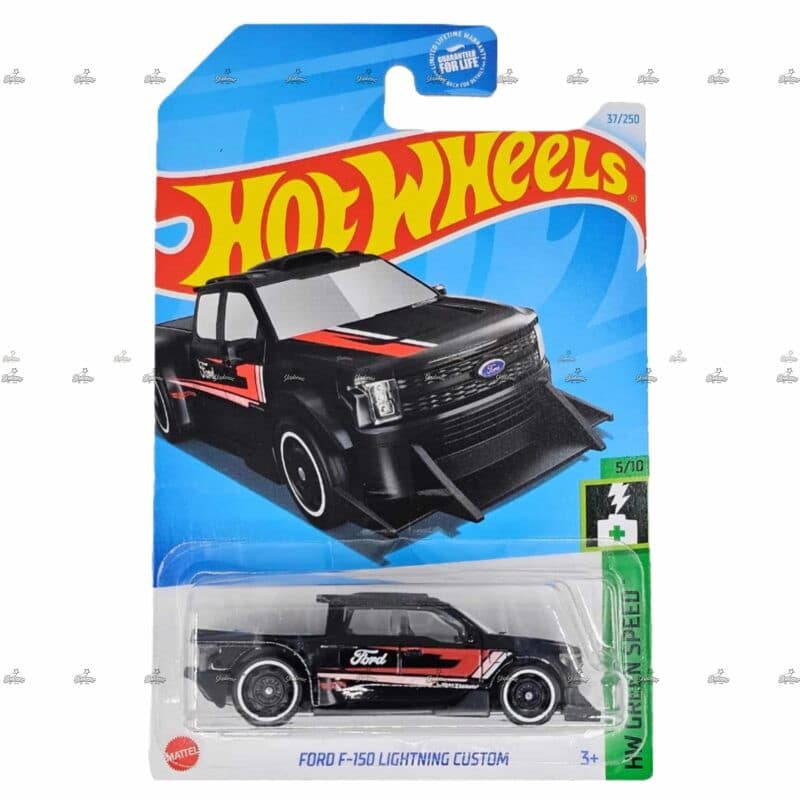 Hot Wheels Ford F 150 Lightning Custom HW GREEN SPEED