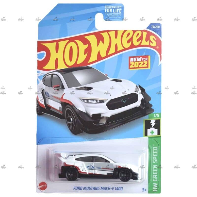 Hot Wheels Ford Mustang Mach E 1400 HW GREEN SPEED