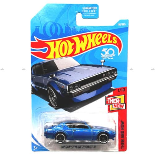 Hot Wheels Nissan Skyline 2000 GT R THEN AND NOW
