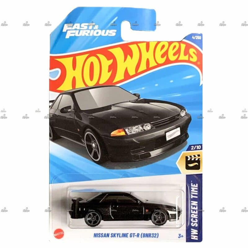 Hot Wheels Nissan Skyline GT R BNR32 HW SCREEN TIME FAST AND FURIOUS