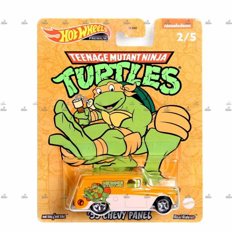 Hot Wheels Premium   55 Chevy Panel   TEENAGE MUTANT NINJA TURTLE