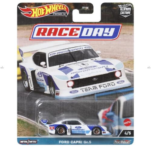 Hot Wheels Premium   Ford Capri Gr5  RACE DAY