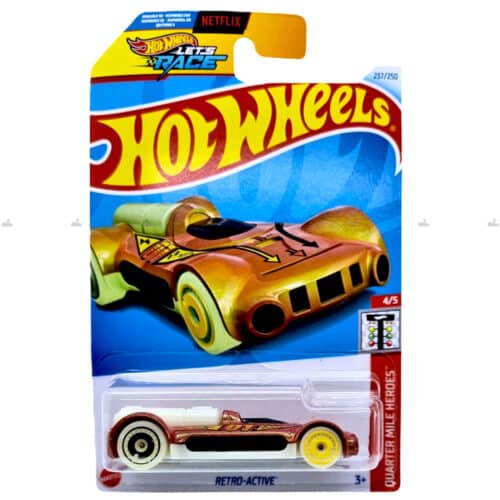 Hot Wheels   Retro Active   QUARTER MILE HEROES
