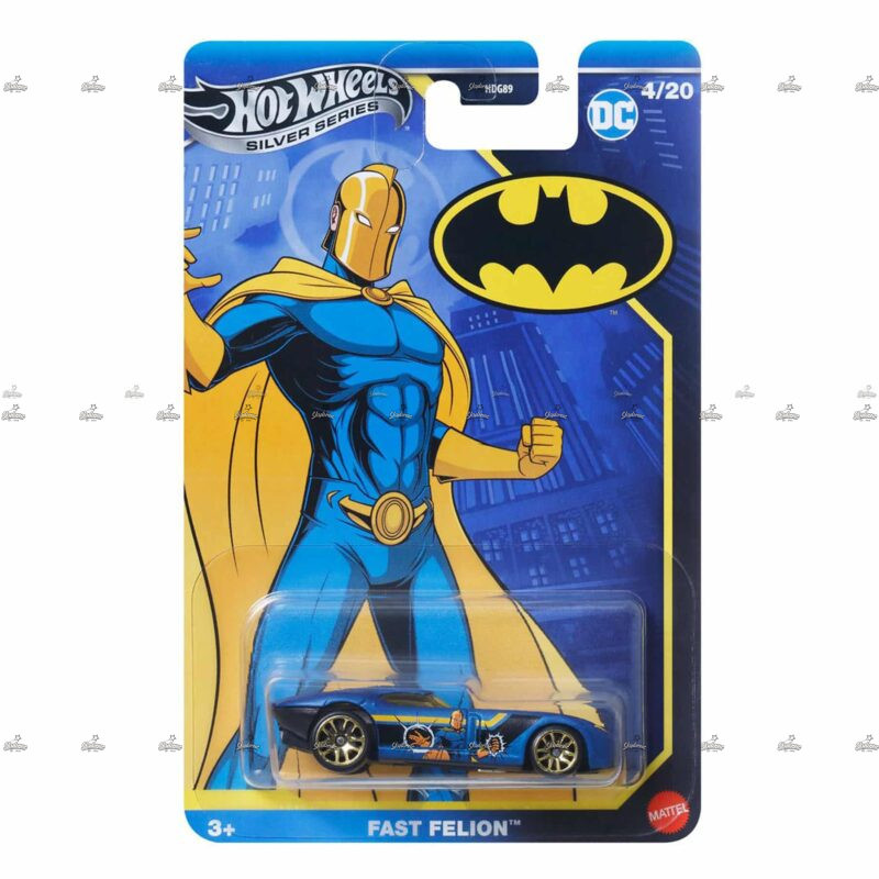 Hot Wheels Silver Series   Fast Felion  BATMAN DC 2025 RELEASE