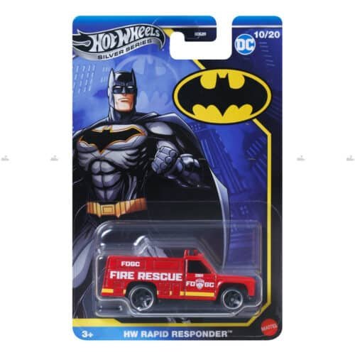 Hot Wheels Silver Series   HW Rapid Responder  BATMAN DC 2025 RELEASE